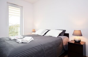 Apartamento (Solny 11/B/404) | Berço de viagem, Wi-Fi de cortesia, roupa de cama