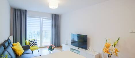 Apartment (Solna 11/A/202) | Travel crib, free WiFi, bed sheets