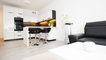 Apartment (Solna 11/C/105) | Living area | Flat-screen TV