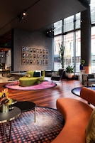 Sala de estar en el lobby