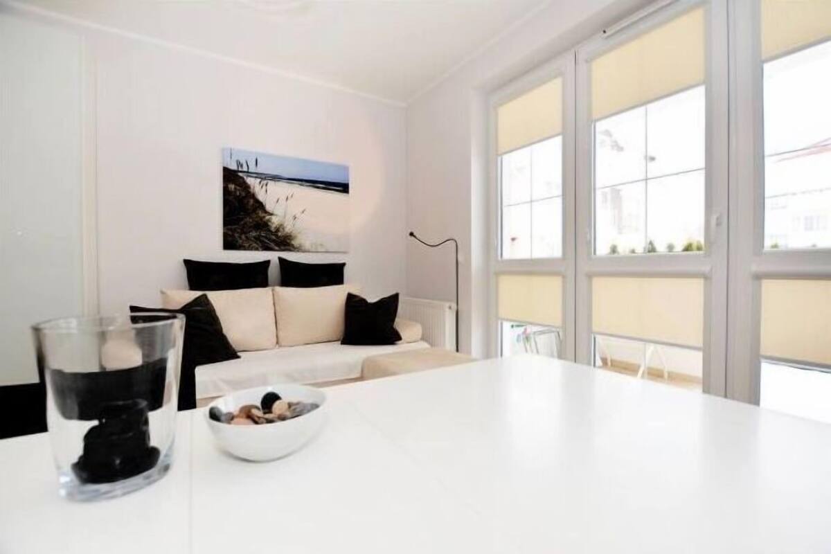 Apartment (Apartment (Baltyk, Spacerowa 12/2)) | Bügeleisen/Bügelbrett, Babybetten, Bettwäsche