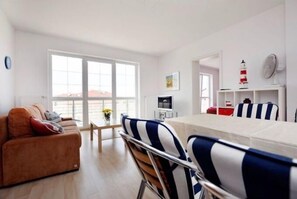 Apartamento (Muszelkowy, Muszelkowa 2/44) | Ferros/tábuas de passar roupa, berços (sobretaxa), roupa de cama