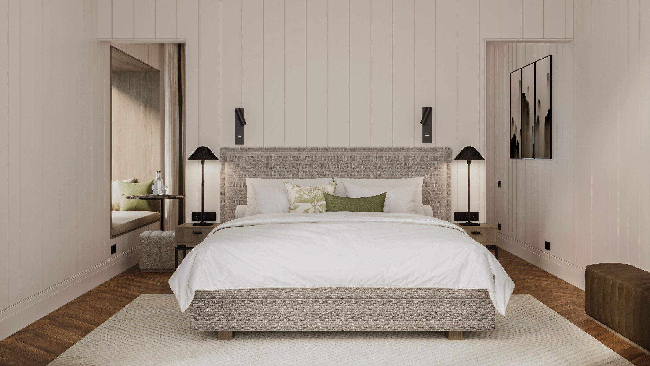 Junior-Doppel- oder -Zweibettzimmer | Allergikerbettwaren, Minibar (mit einigen kostenlosen Artikeln)