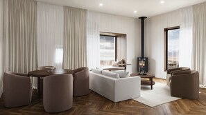 Hypo-allergenic bedding, free minibar items, in-room safe - 360 Hotel Boutique and Spa (Selfoss)