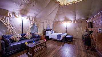 Swiss Luxury Tented Non AC Room | 1 bedroom, in-room safe, individually furnished, free WiFi