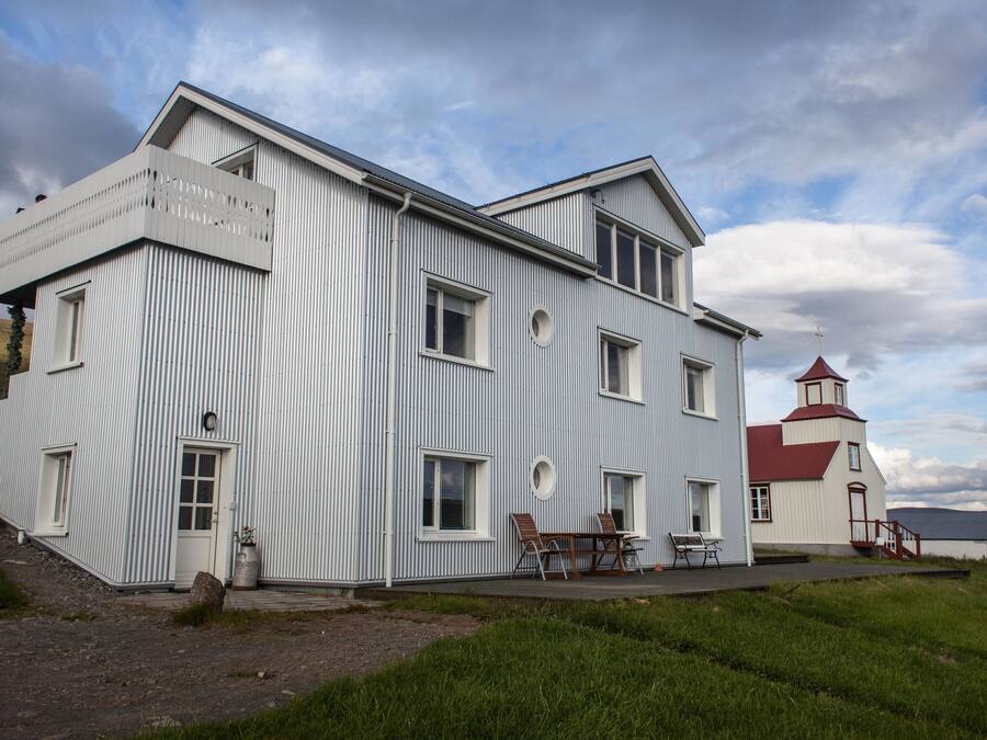 Fassade der Unterkunft