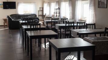 Daily buffet breakfast (EUR 15 per person)