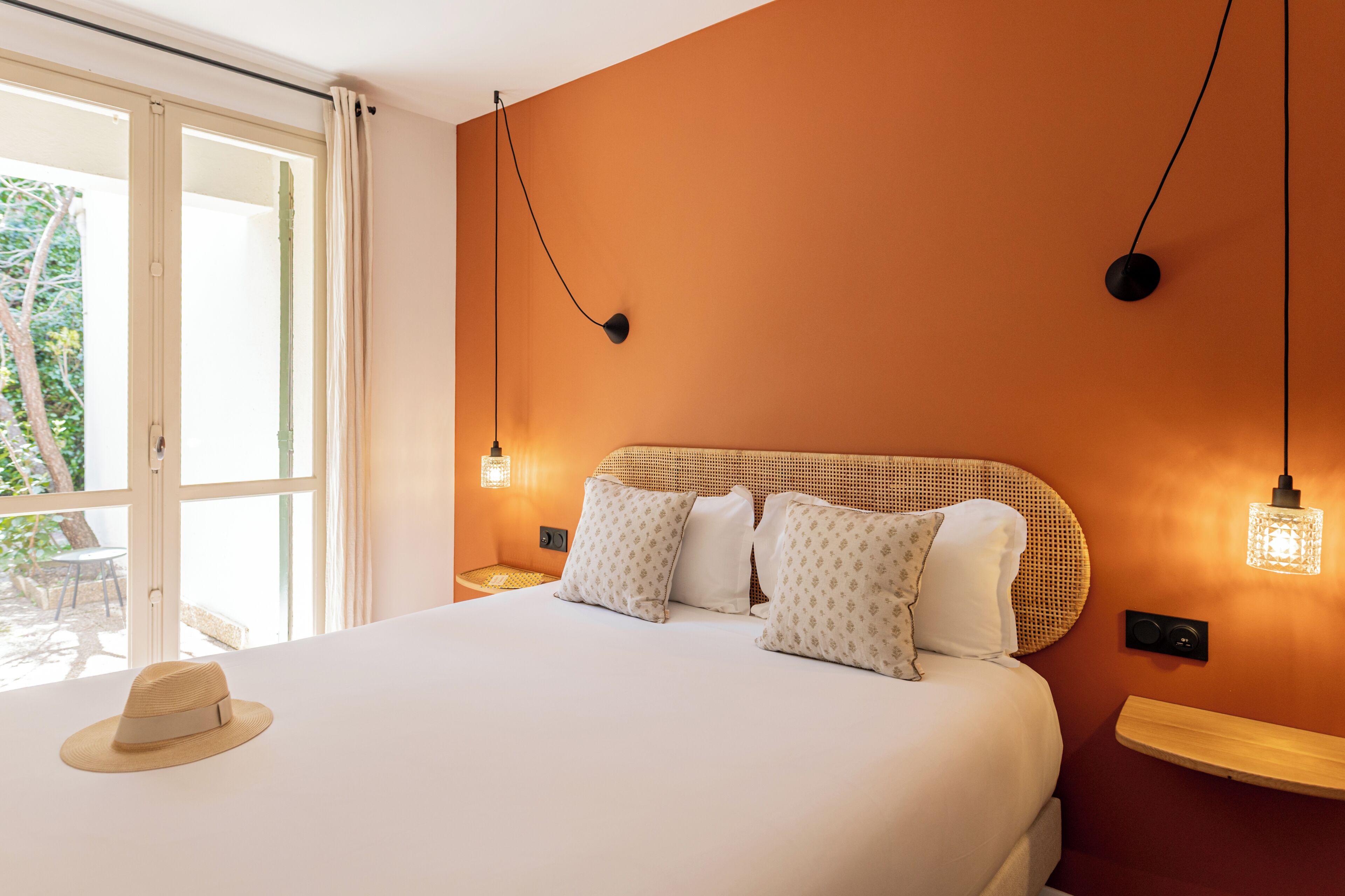 Double Room, Terrace | Premium bedding, memory foam beds, desk, blackout drapes