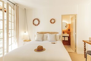 Junior Room | Premium bedding, memory foam beds, desk, blackout drapes