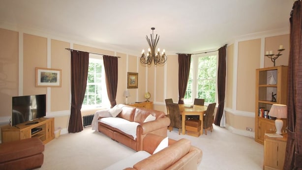 Deluxe Apartment, 3 Bedrooms, River View, Overwater | Living area - The Apartment Finchale Abbey (Chester-le-Street)