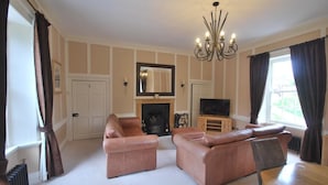 Deluxe Apartment, 3 Bedrooms, River View, Overwater | Living area - The Apartment Finchale Abbey (Chester-le-Street)