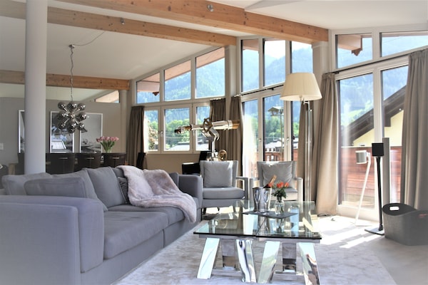 Penthouse | Living area | Flat-screen TV