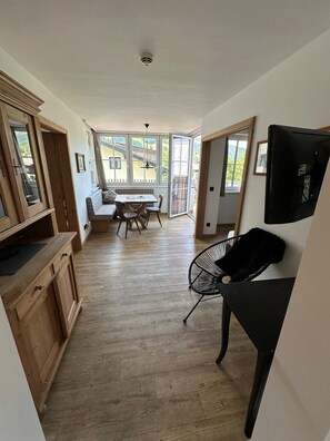 Standard Suite, 2 Bedrooms | Living area | Flat-screen TV