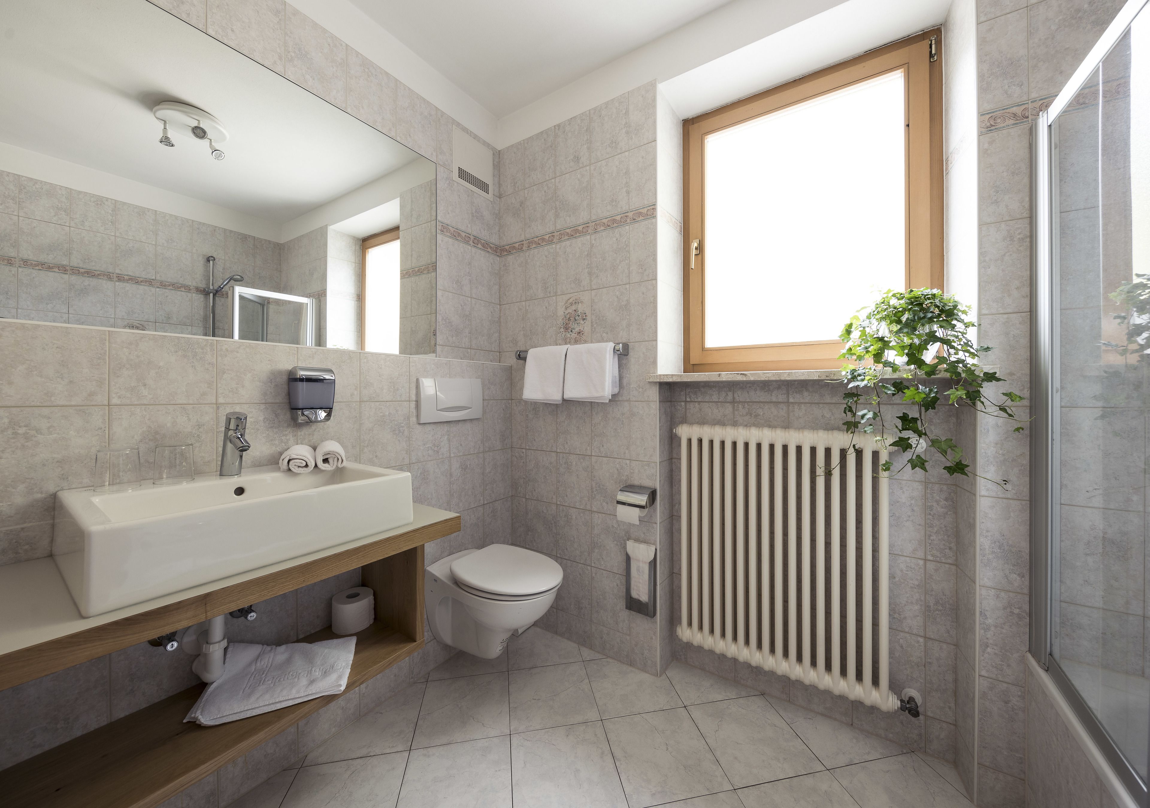 Basic Double Room (Spitzen) | Bathroom | Towels