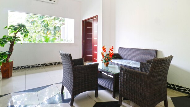 Sala de estar en el lobby
