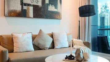 Classic Apartment | Living area | Flat-screen TV