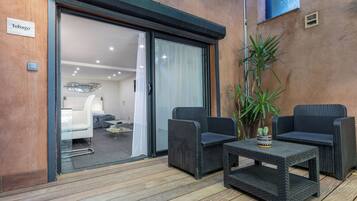 Chambre Double Ăconomique (Tobago) | Terrasse/Patio