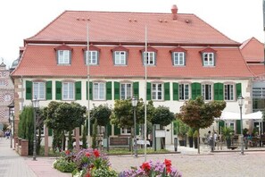 Fassade der Unterkunft