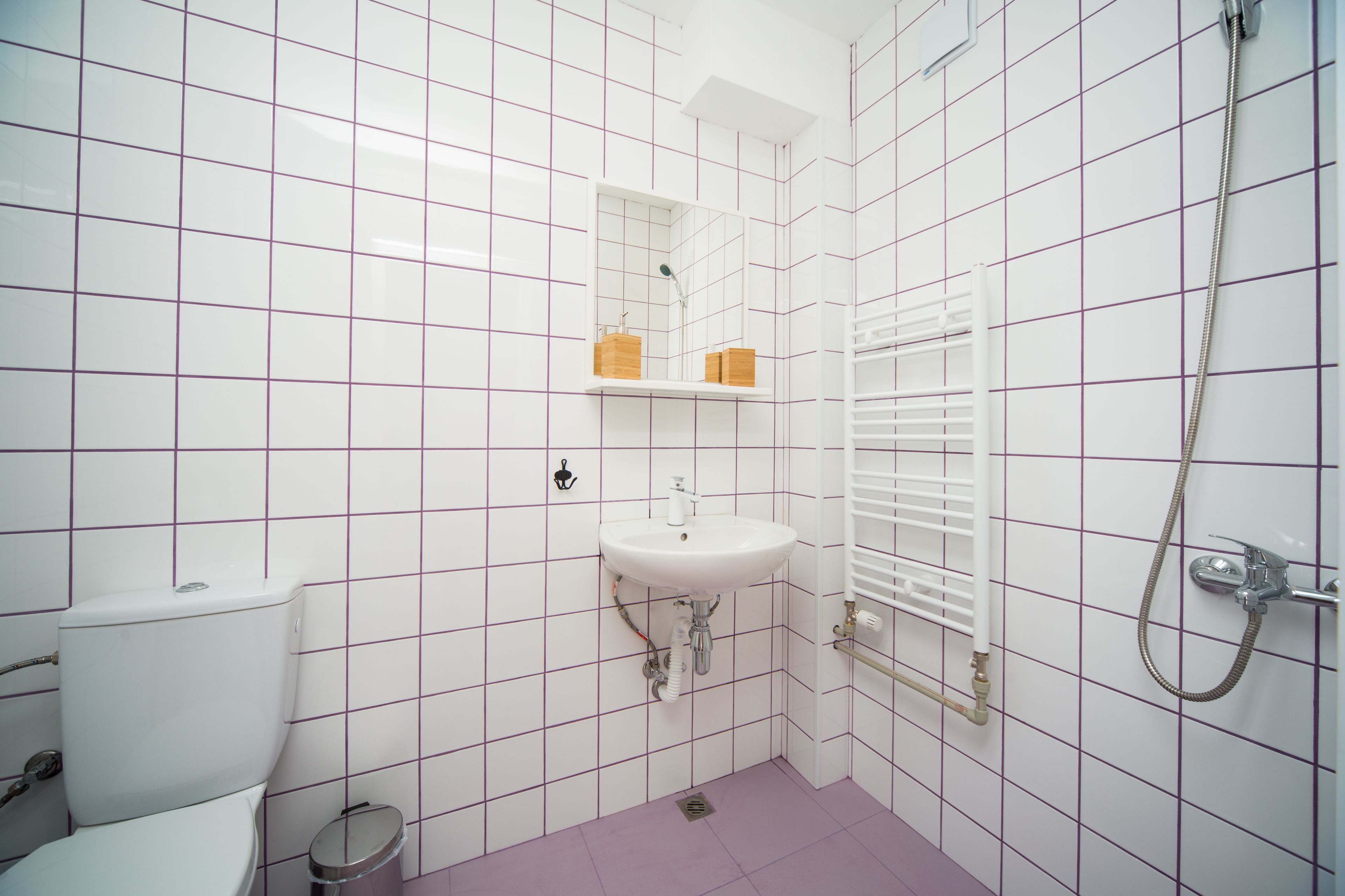 superior studio, 1 bedroom, courtyard view | bathroom | shower, hair dryer, towels