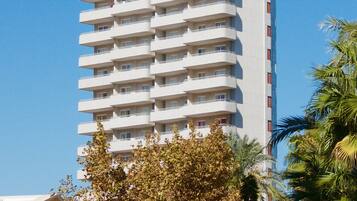 Voorkant van accommodatie