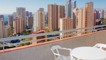 Uitzicht vanuit de kamer