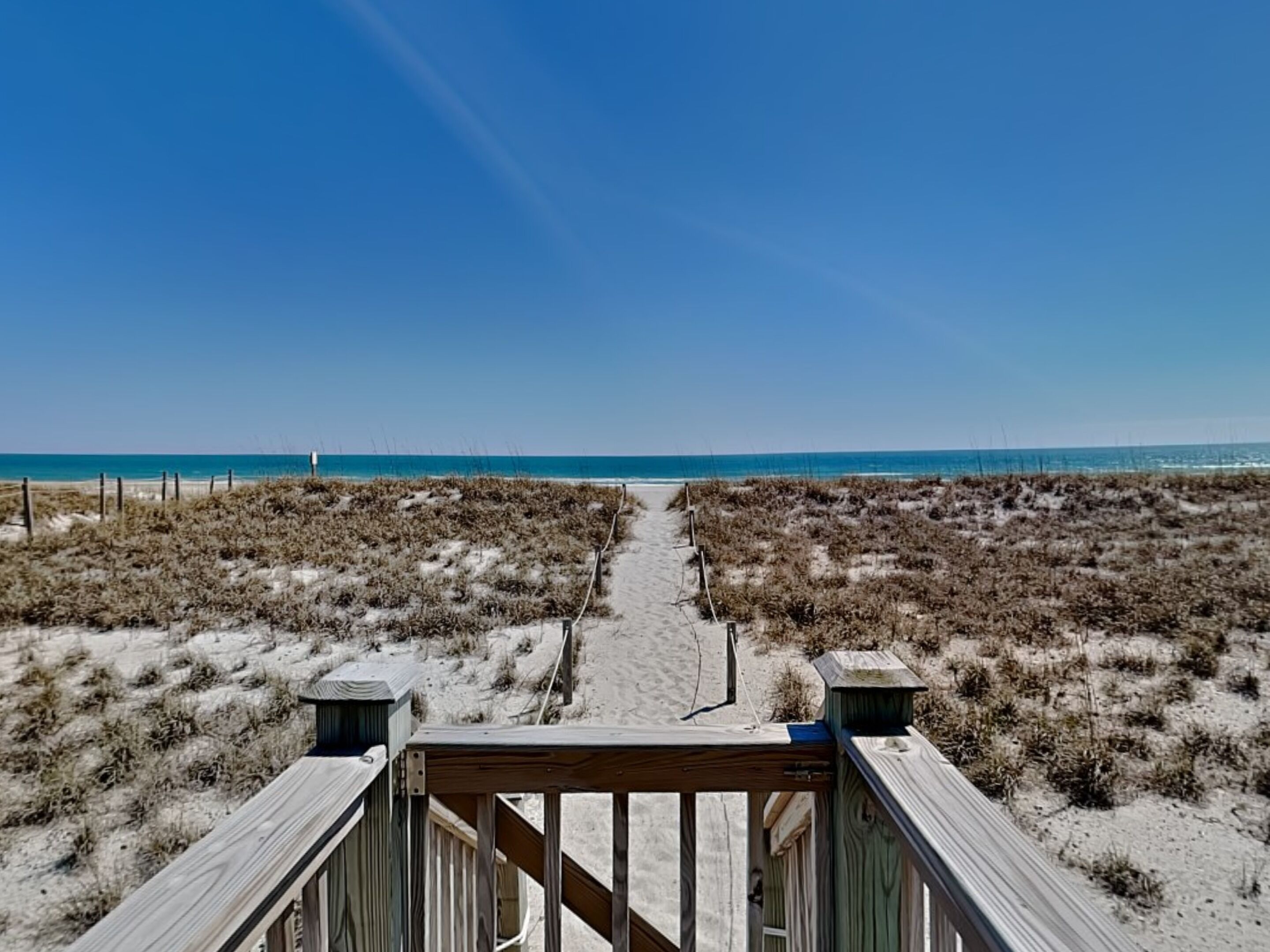 Accommodatie ligt op het strand