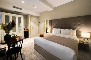 Standard Double Room | Premium bedding, in-room safe, desk, laptop workspace -  Hotel Europe (Tbilisi)