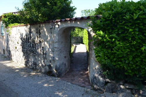 Sunny holiday in the quiet countryside with pool.