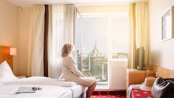 1 slaapkamer, een bureau, wifi, beddengoed