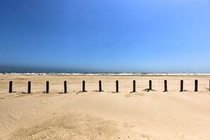 Enjoy a serene beach experience with access to the ocean.