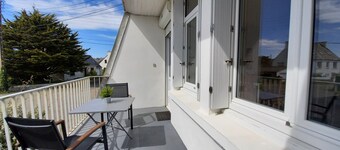 Appartement T2 Ă 250 mĂštres de la plage BALCON VUE MER