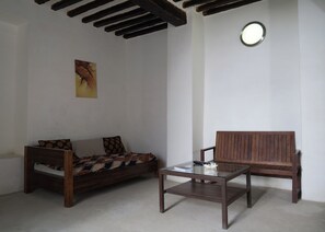Lobby sitting area - Cafe Central (Mozambique Island)