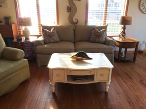 Smart TV, DVD player, music library, video library