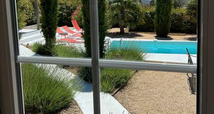 NATUR LODGE, bungalows and individual pool, natural site, exceptional view