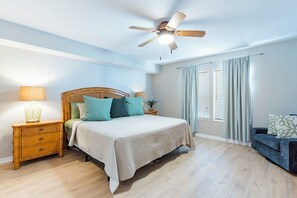 2 bedrooms, memory-foam beds, iron/ironing board, free WiFi