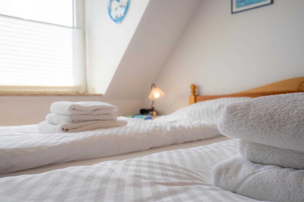 2 Schlafzimmer, WLAN, Bettwäsche