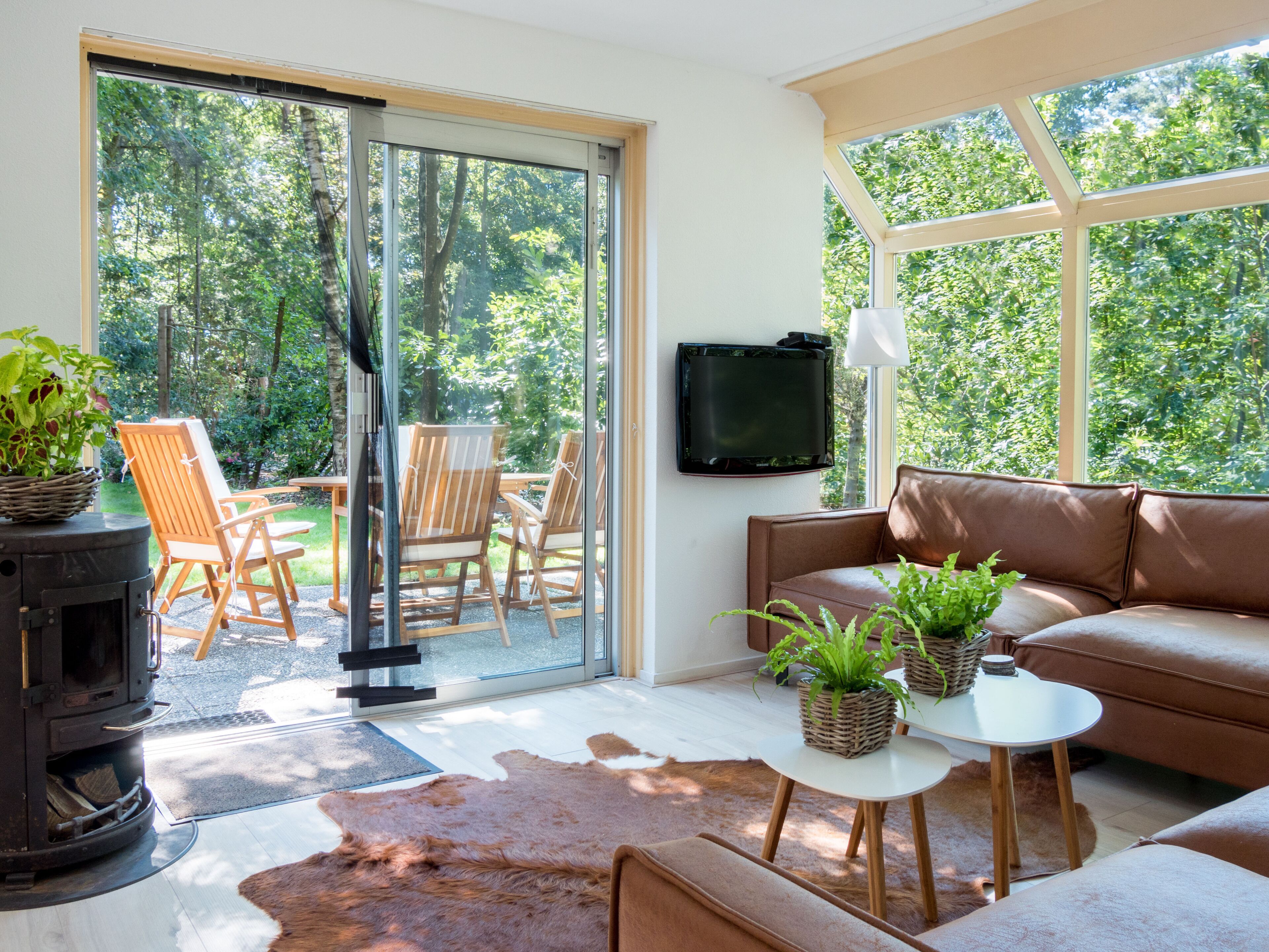 تلفزيون، مدفأة، ألعاب فيديو، مشغل دي في دي