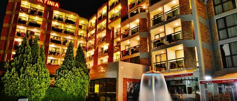 Blick von der Unterkunft