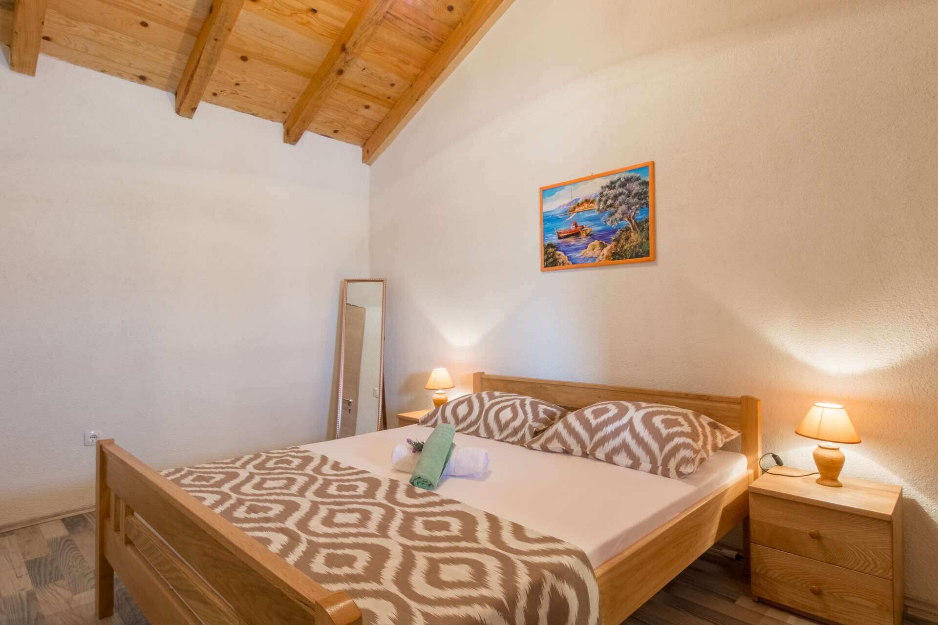 2 Schlafzimmer, Bügeleisen/Bügelbrett, kostenloses WLAN, Bettwäsche