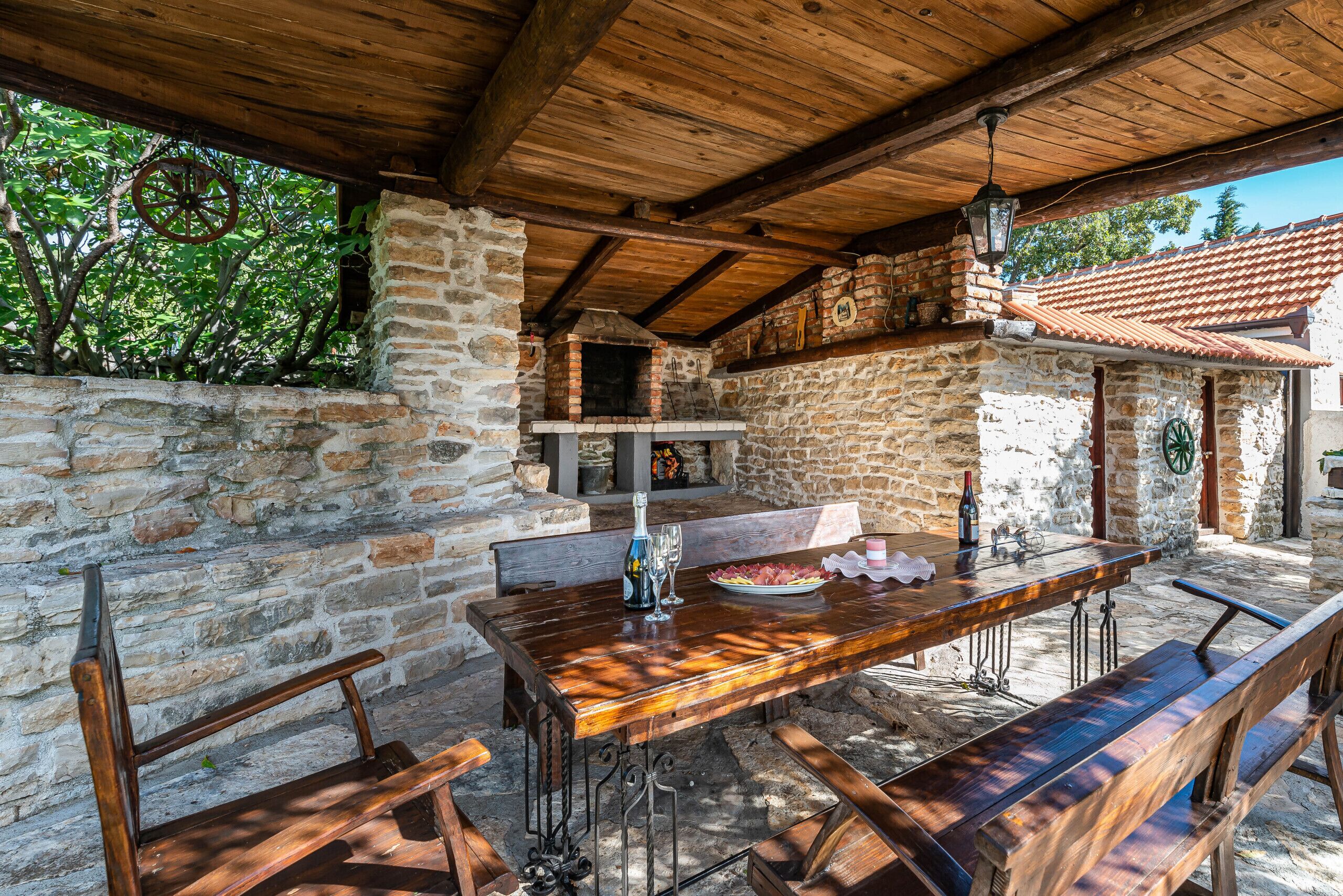 Udendørs spisemuligheder