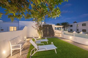 Terrace/patio - Luxury house 4 people with large terrace in Matagorda (Tías)