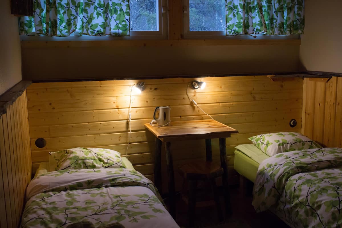 room | desk, blackout curtains, iron/ironing board, free wifi