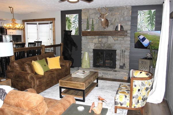 The NC black bear and deer will instantly put you in the mountain mood