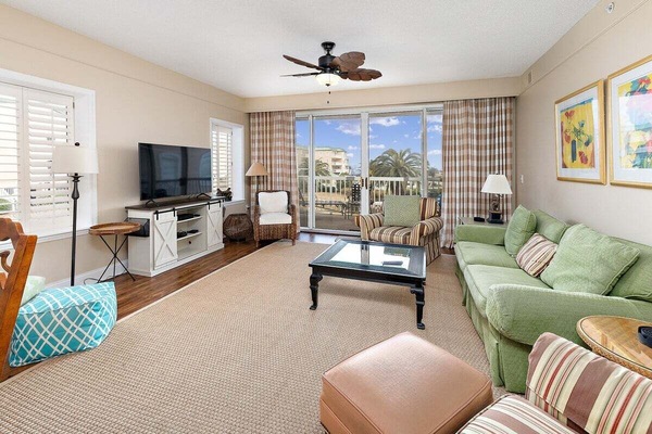 Saint Simons Grand #105 Direct Ocean View from Living Space