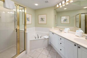 Shower, towels