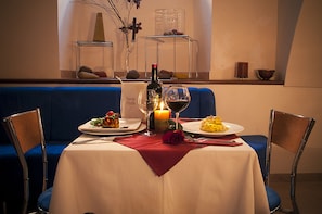 Couples dining