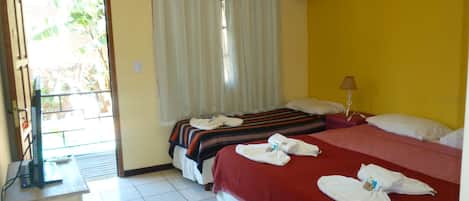 Standard Triple Room, 1 Bedroom, Private Bathroom | In-room safe, cribs/infant beds, free WiFi
