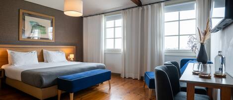 Suite (Prime) | 1 Schlafzimmer, Verdunkelungsvorhänge, kostenloses WLAN, Bettwäsche