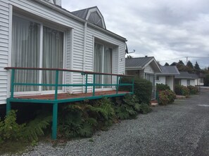 Fachada de la propiedad