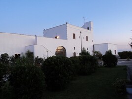 Front of property - evening/night